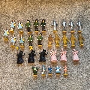 Vintage 90s Wizard of Oz Presents Turner MGM PVC Figure Lot of 30 Witches